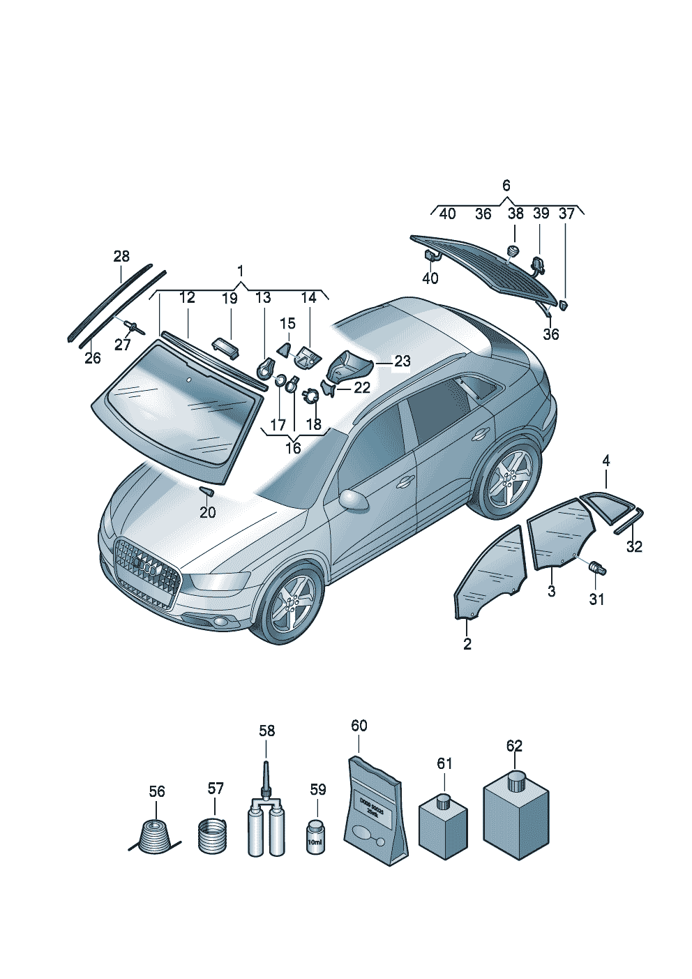 Лобовое Стекло Ауди Q5 Купить В Москве