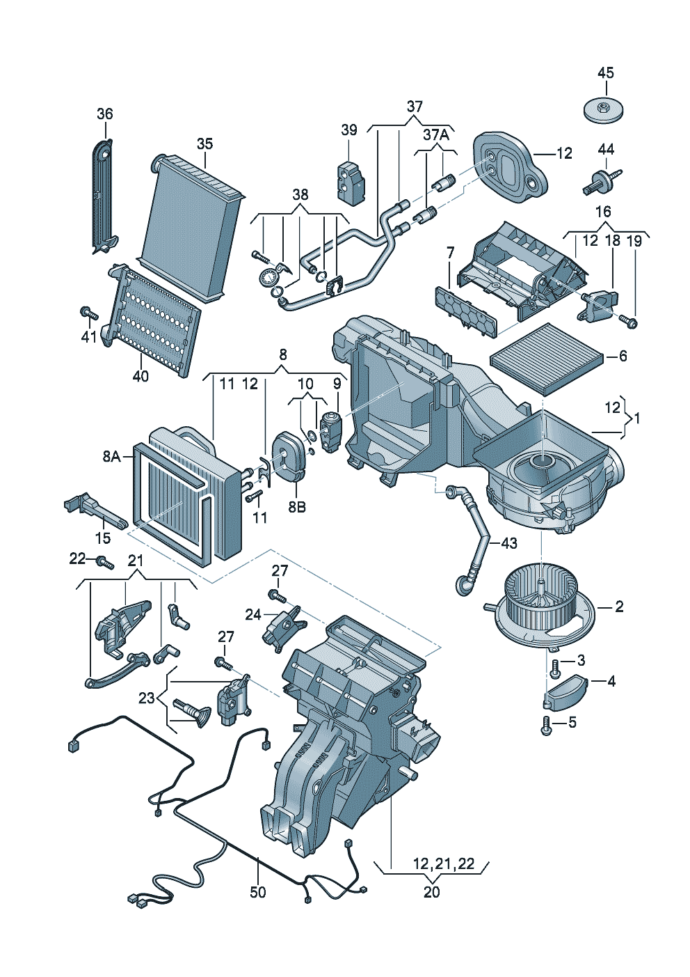Original catalogs of auto parts.