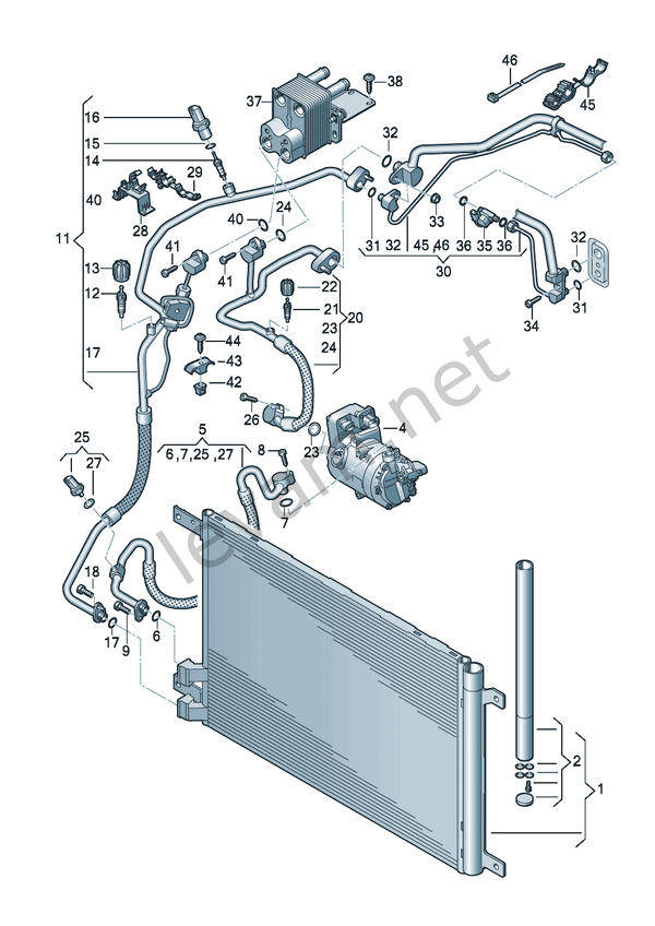 конденсатор климатической установки