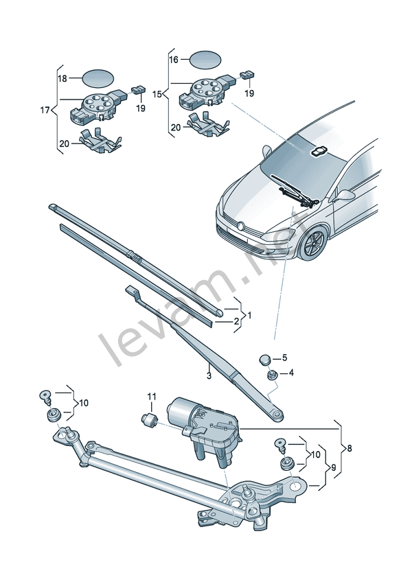 Original catalogs of auto parts.