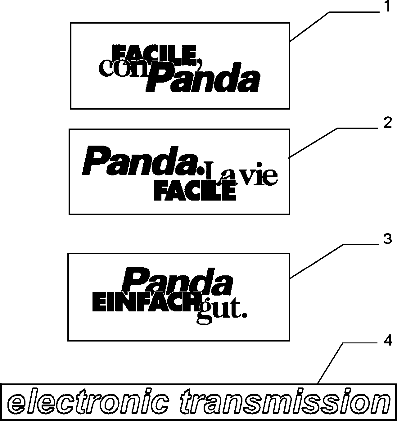 TYPE PLATE for Fiat PANDA PANDA 4X2 MAQ 91 (1991 - 2003)