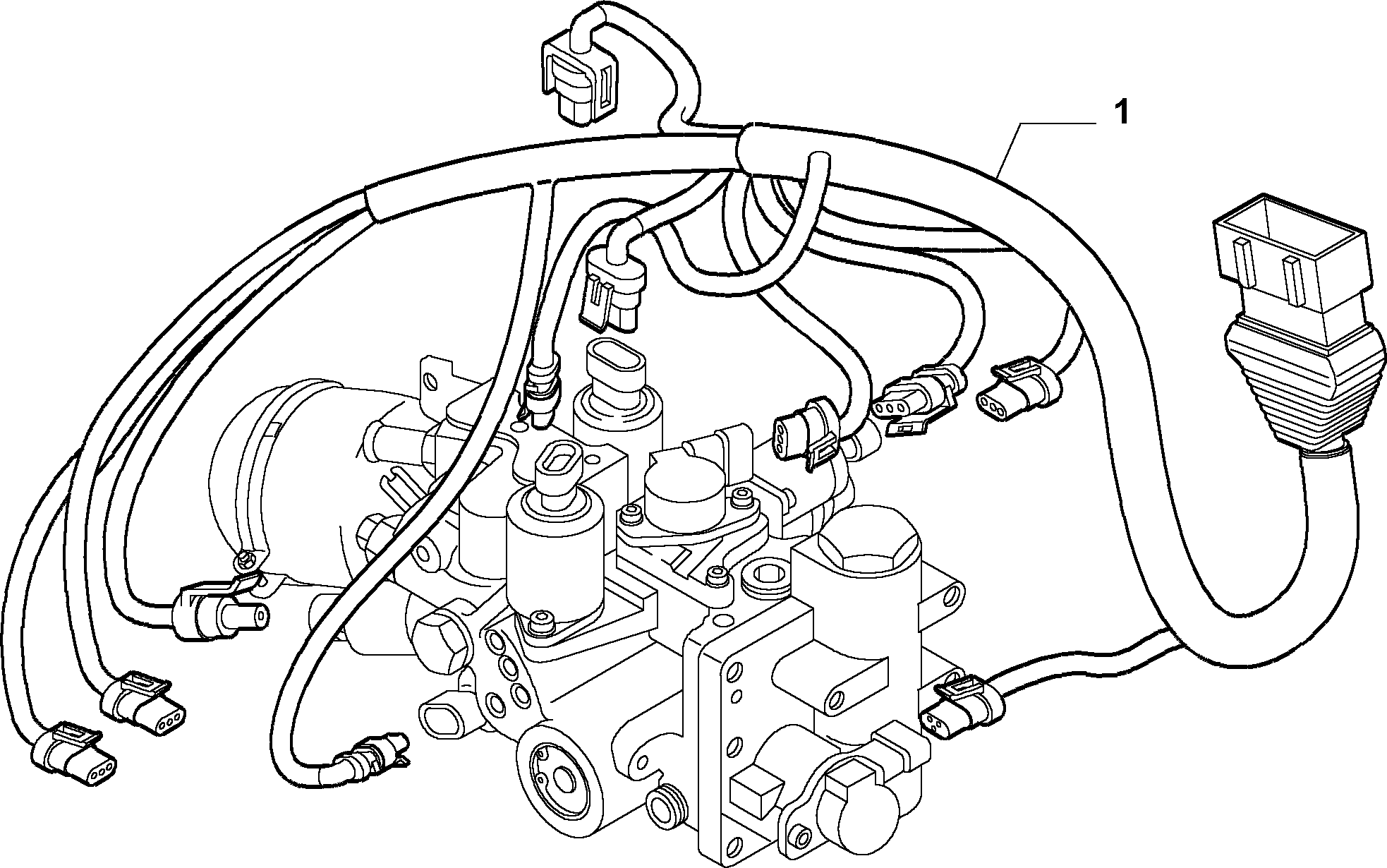 GEARBOX CONTROL MODULE, WIRING HARNESS zum Lancia MUSA MUSA FLL (2011 - 2012)