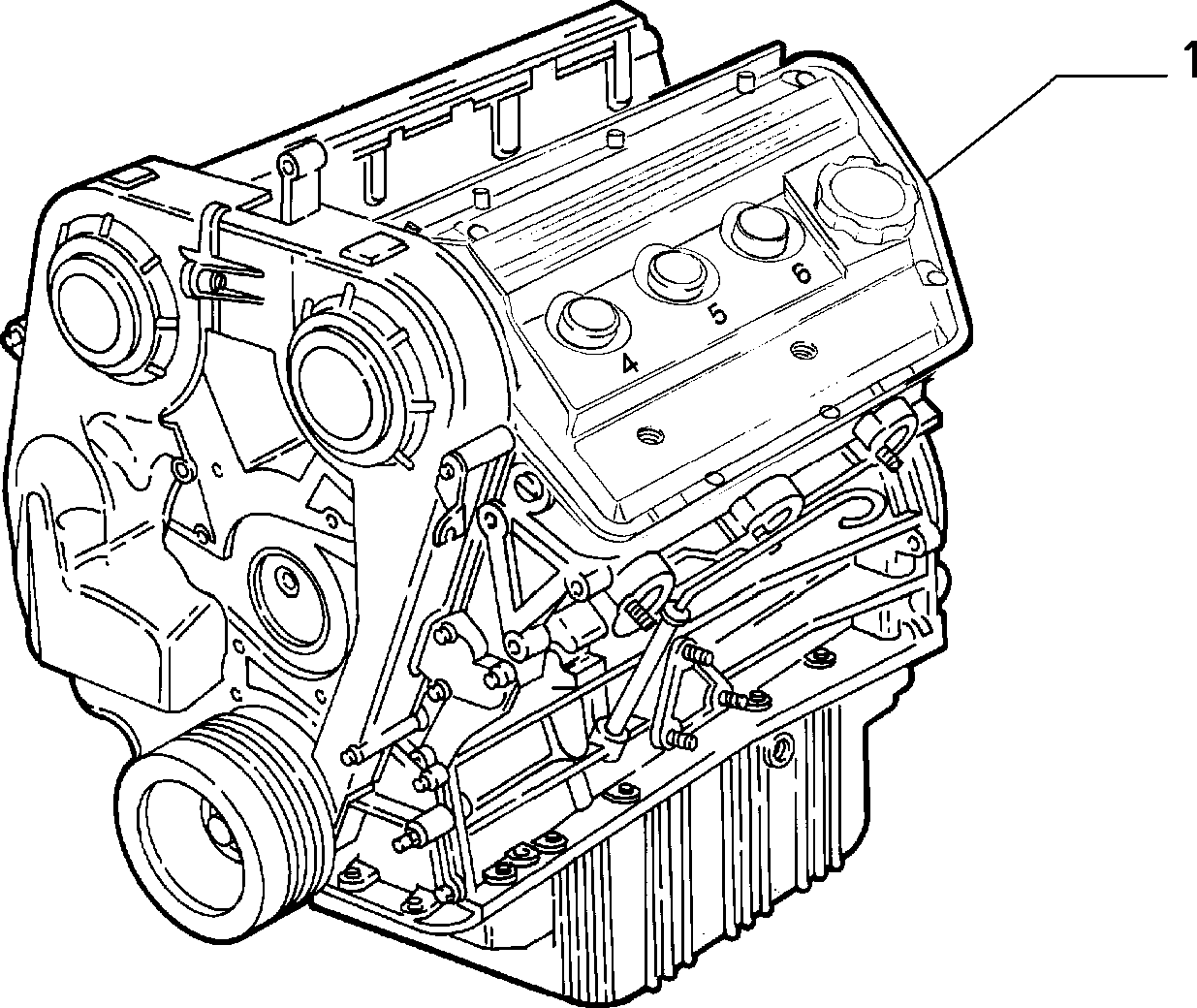 ENGINE إلى عن على Lancia THEMA THEMA 3.0 V6 FL.92 (1992 - 1994)