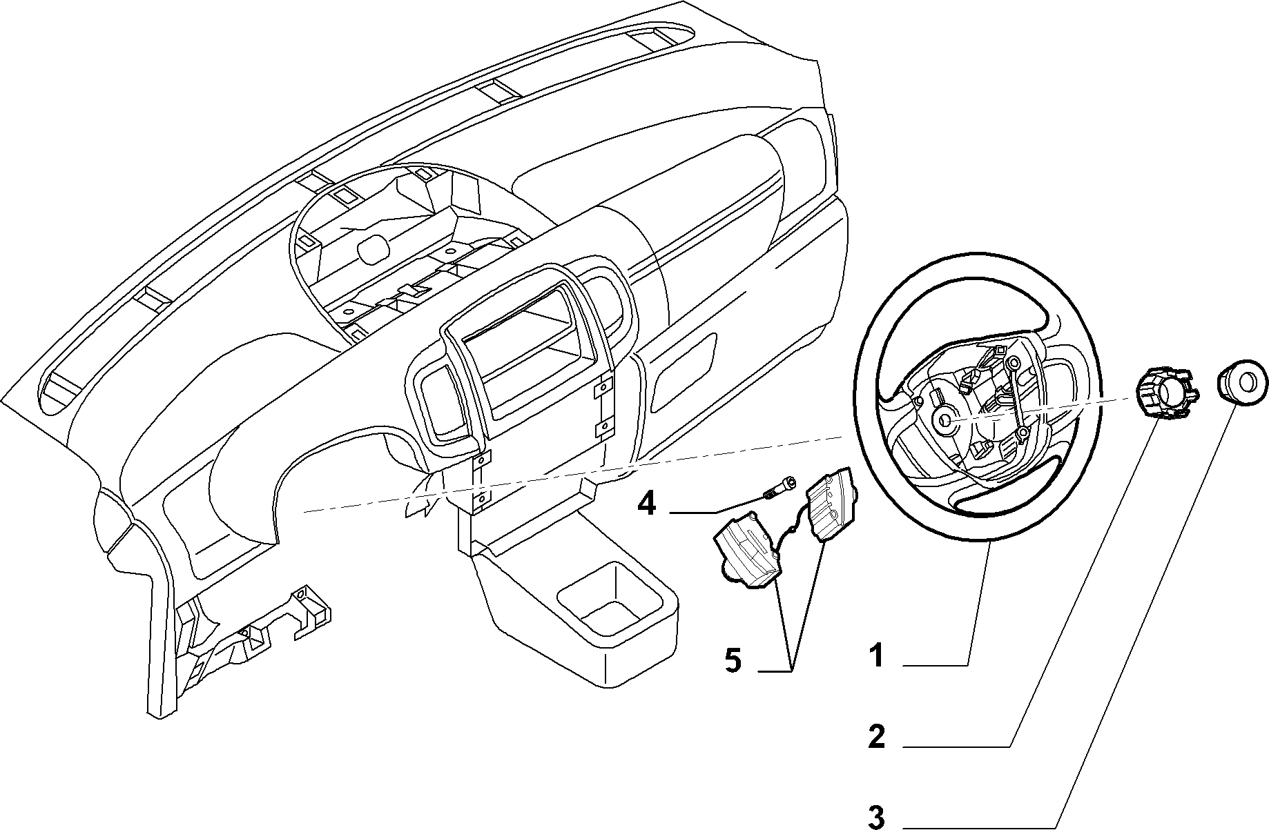 STEERING GEAR pro Lancia YPSILON YPSILON (2003 - 2009)
