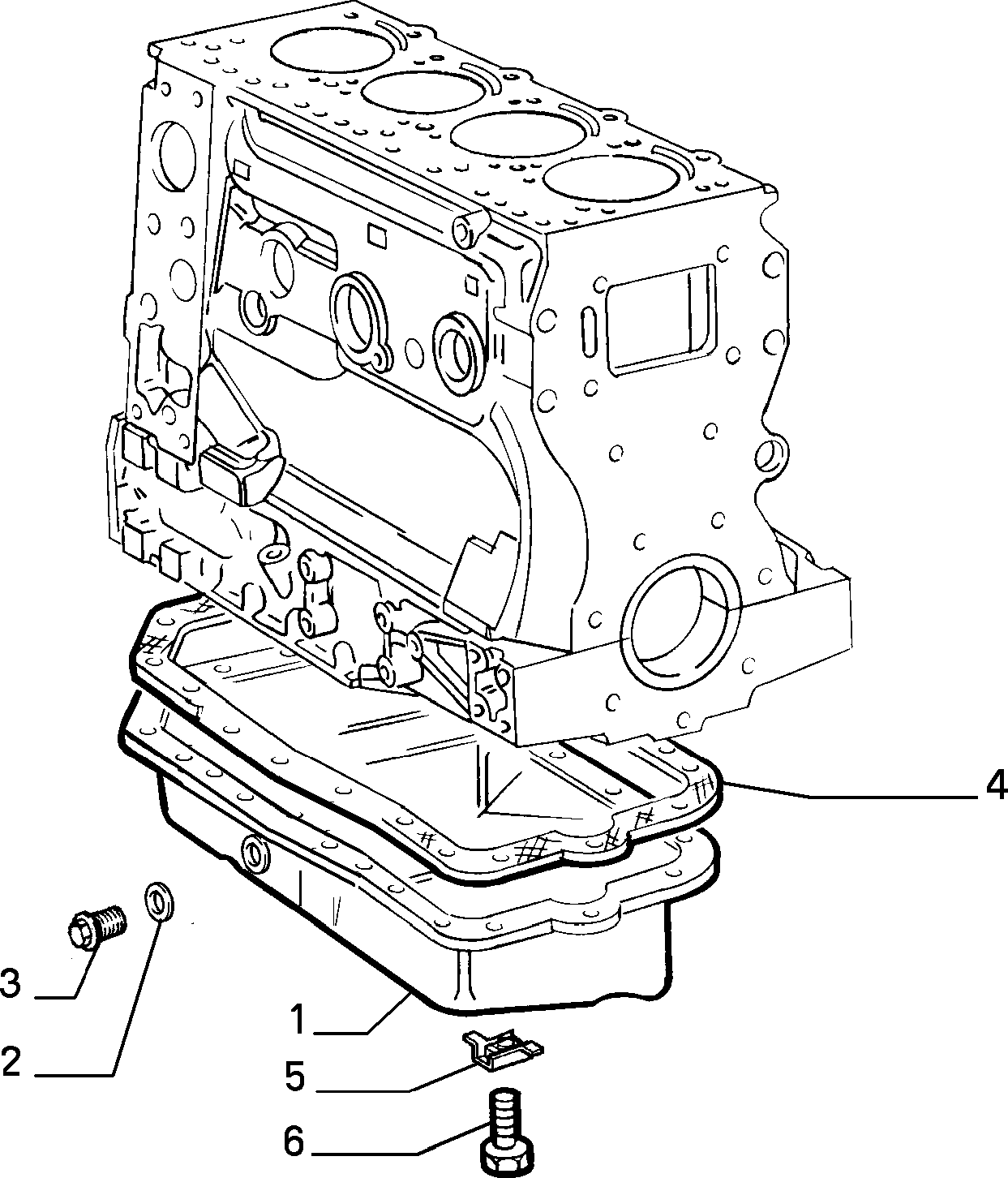 BLOCK SUMP AND COVERS для Lancia THEMA THEMA BZ\DS R.88 (1988 - 1992)