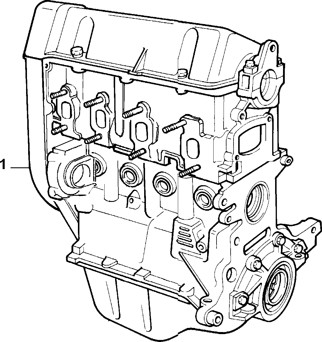 ENGINE для Fiat PANDA NUOVA PANDA (2003 - 2009)