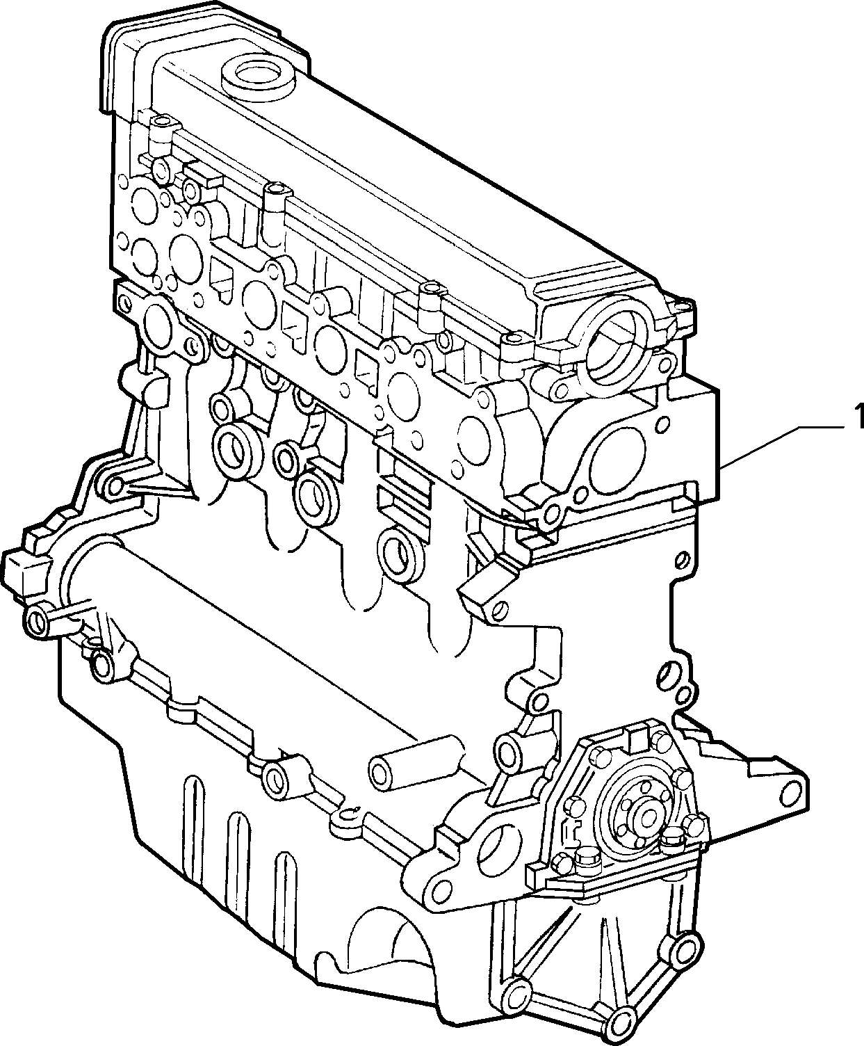 ENGINE for Alfa Romeo 166 166 BZ-DS (1998 - 2007)