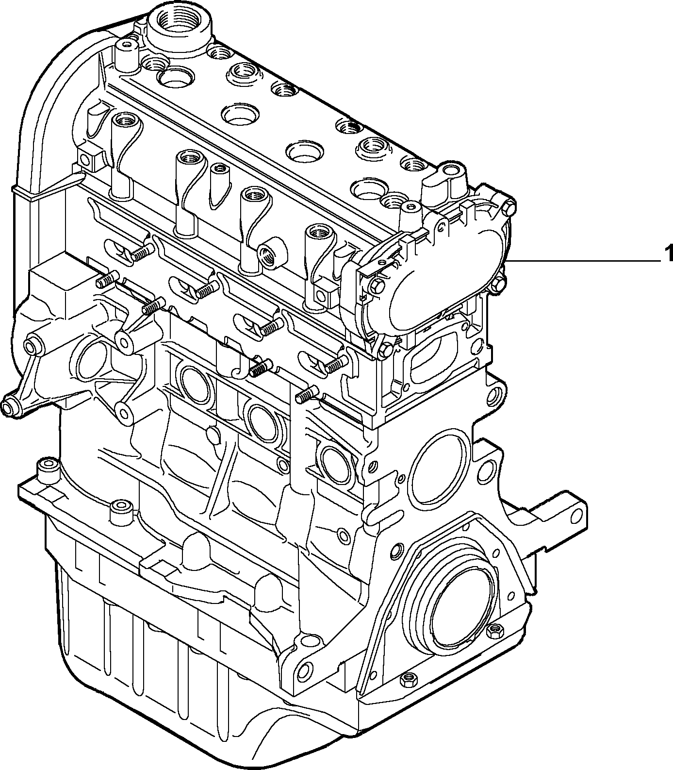 ENGINE за Lancia YPSILON YPSILON (2003 - 2009)