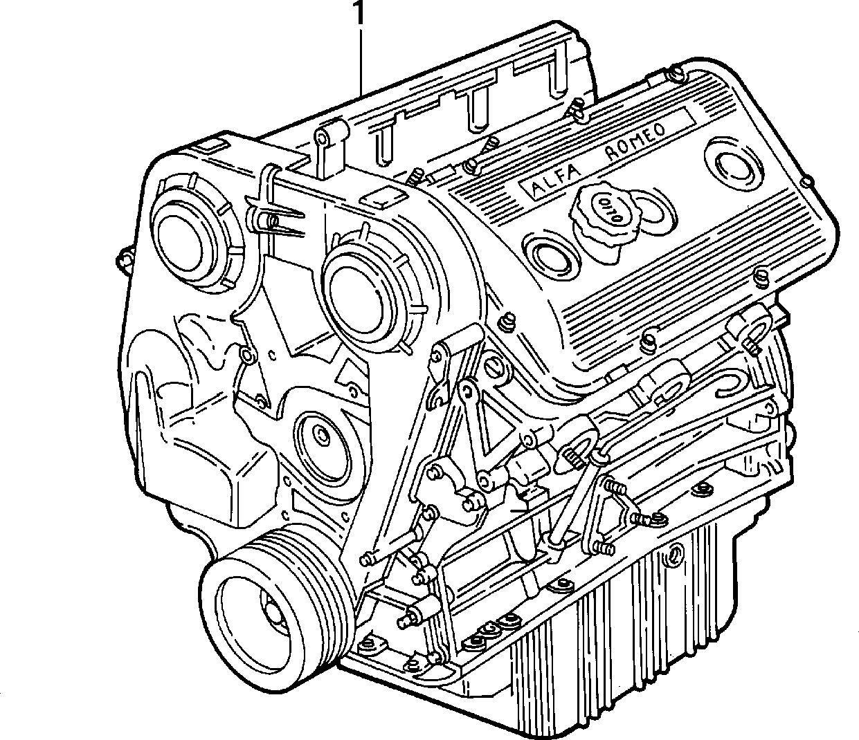 ENGINE for Alfa Romeo GTV G T V (1995 - 1998)