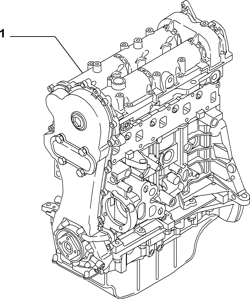 ENGINE voor Lancia YPSILON YPSILON (2003 - 2009)