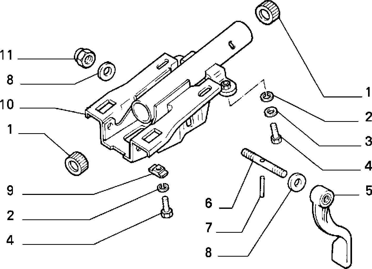 STEERING GEAR для Lancia THEMA THEMA BZ\DS R.88 (1988 - 1992)
