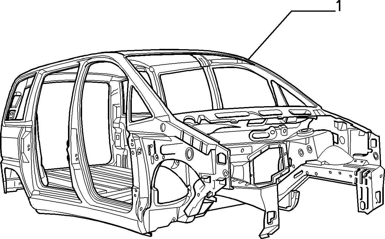 WORKED BODY สำหรับ Lancia ZETA "Z" (1994 - 2002)