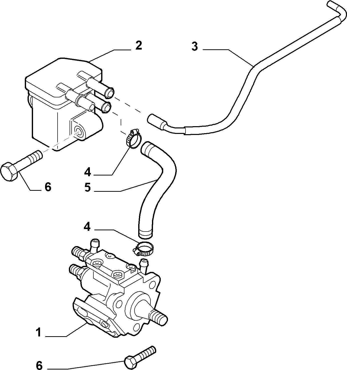FUEL SUPPLY AND INJECTION for Alfa Romeo 166 166 BZ-DS (1998 - 2007)