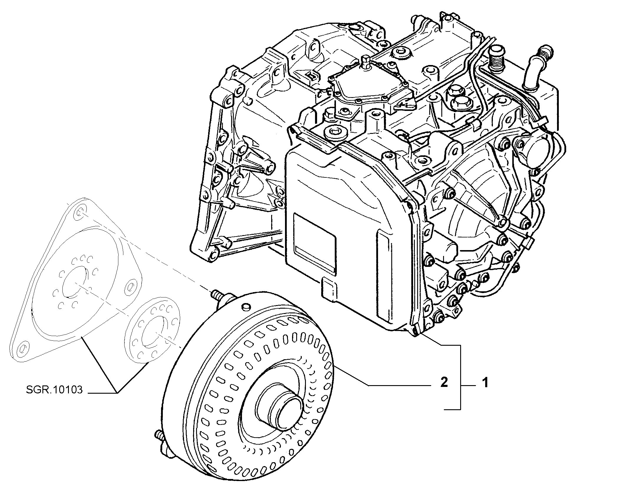 AUTOMATIC TRANSMISSION для Lancia PHEDRA PHEDRA (2001 - 2010)