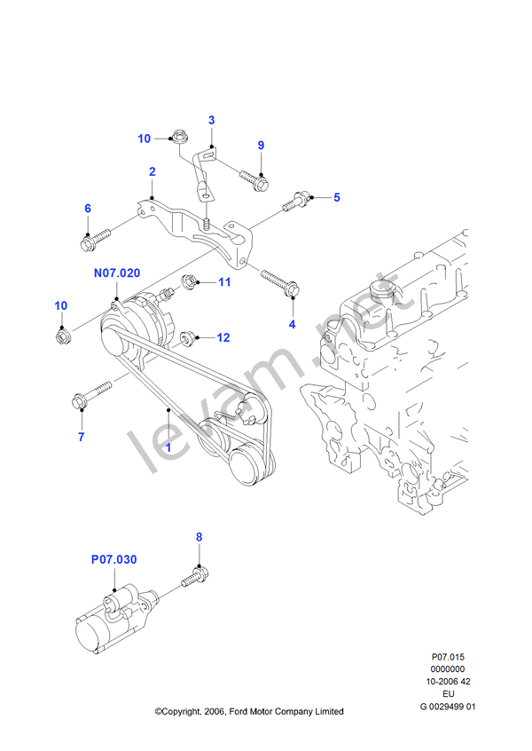 Original catalogs of auto parts.
