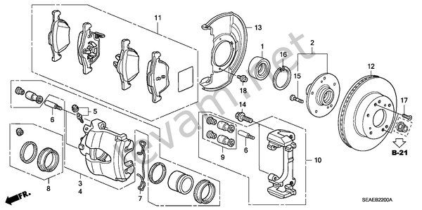 Original catalogs of auto parts.