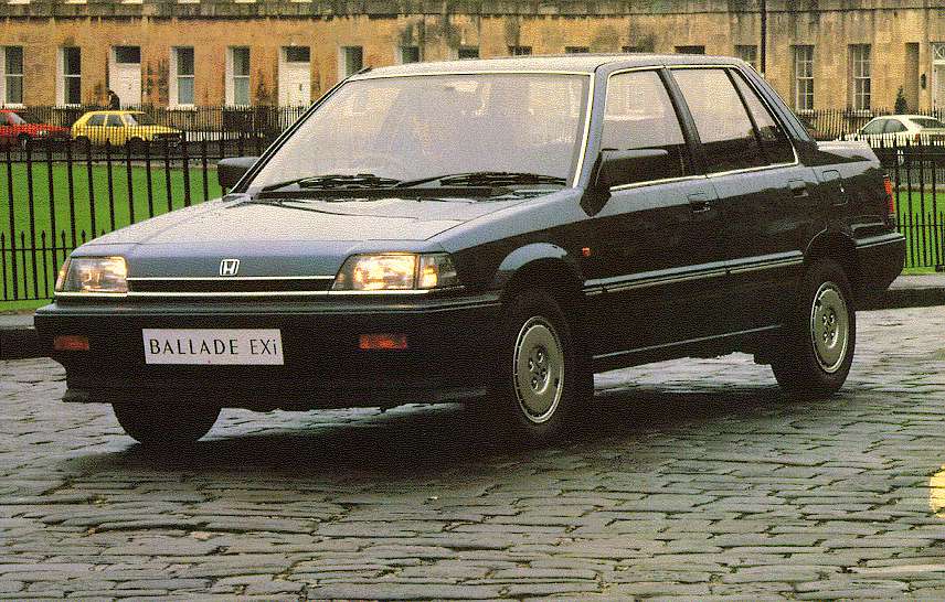 Honda BALLADE BALLADE (1986) (1986 - 1986) katalog części zamiennych