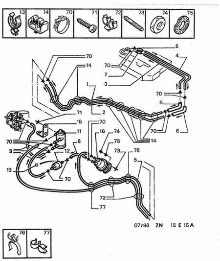 Топливная система пежо 408 бензин схема